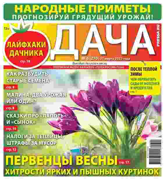 Дача: №6 за март 2025г.