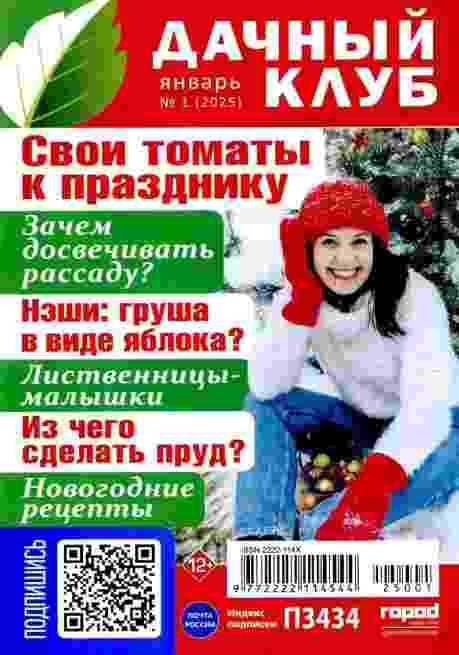 Дачный клуб: №1 за январь 2025г.